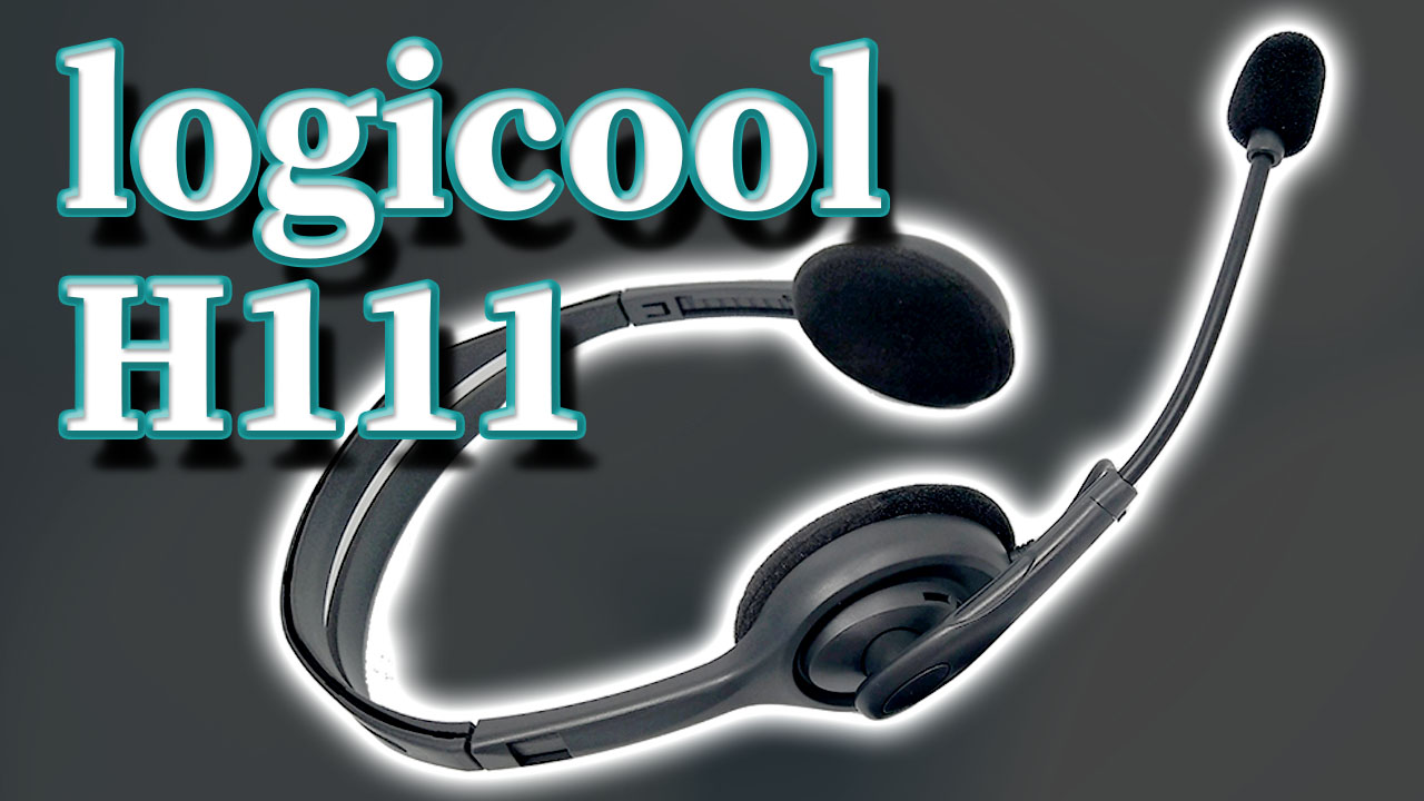 Logicool ヘッドセット H111R