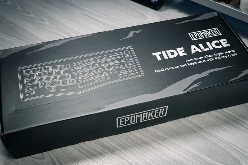 Epomaker Tide Aliceのパッケージの写真