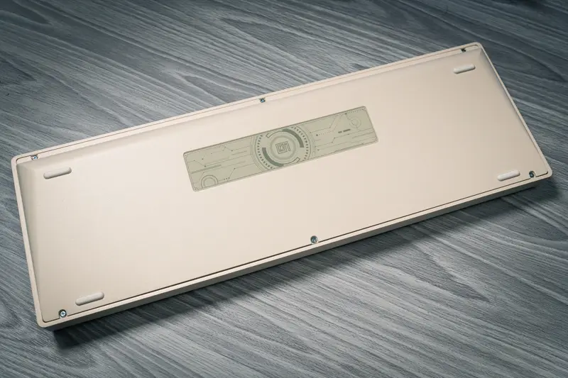 Epomaker Galaxy100本体裏面の写真